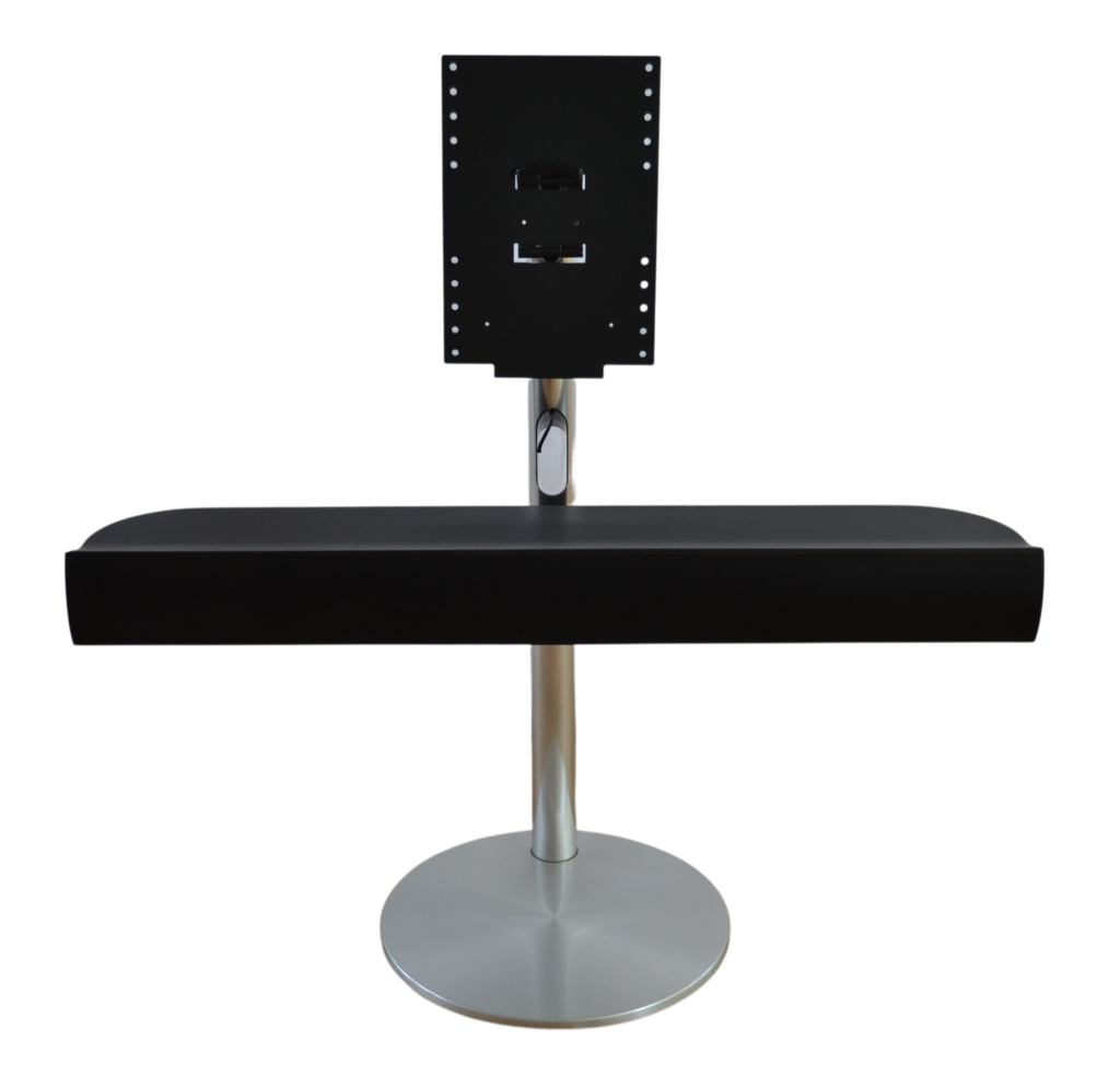Beovision 7-32 stand with VESA plate or bracket from Neomesteren as well as a Beolab 7 speaker
