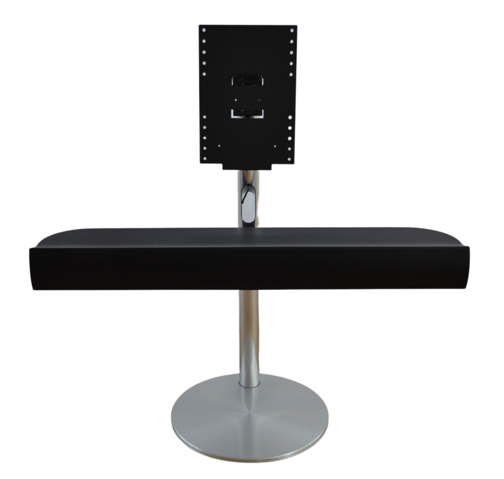 Beovision 7-32 stand with VESA plate or bracket from Neomesteren as well as a Beolab 7 speaker