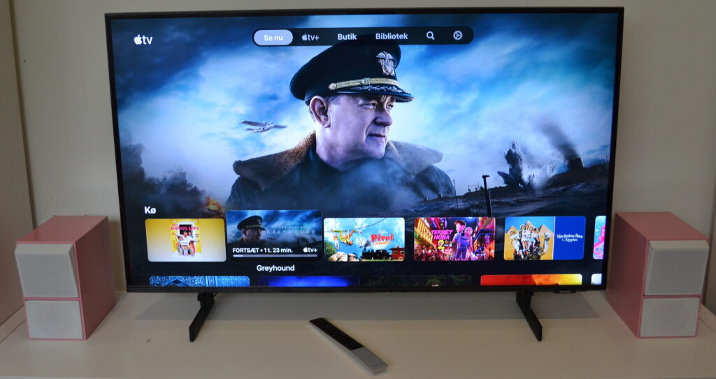 Neo TV sorgt dafür, dass Samsung TV Audio an den CX 50 senden kann (mit Beolab 2P von B&amp;O)