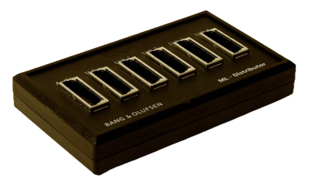 Masterlink Distributor box - forbinder kablerne I B&O master link herunder Neo Radio