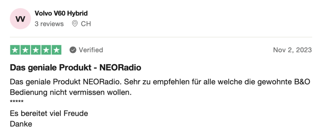 Neo Radio is rating 5-star on Trustpilot